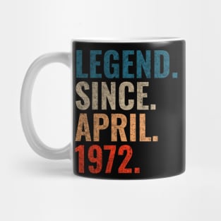 Legend since April 1972 Retro 1972 Mug